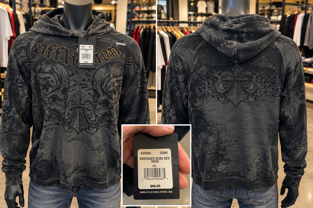 Affliction Shredded Dusk Rev.