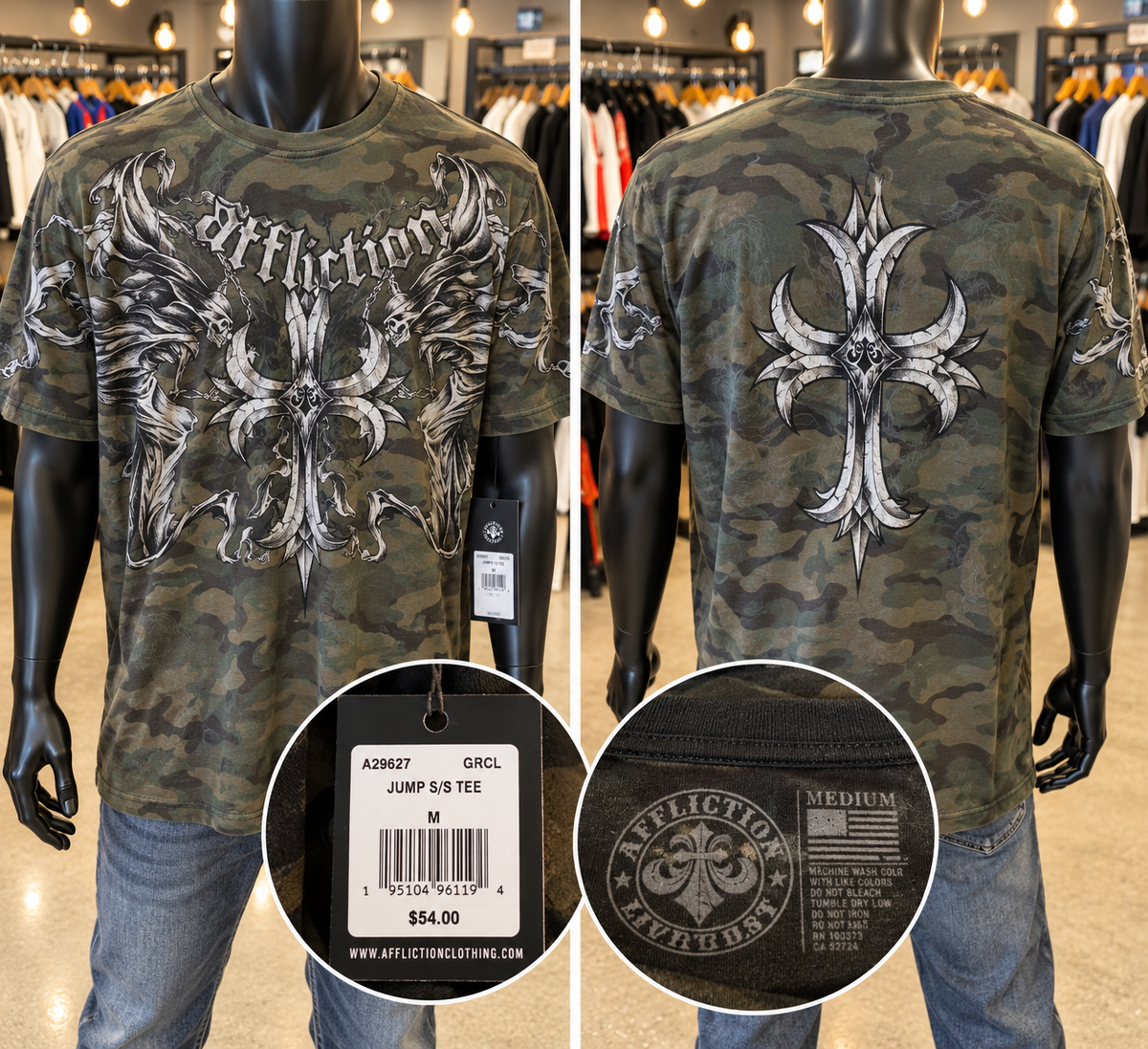 Affliction Jump S/S Tee