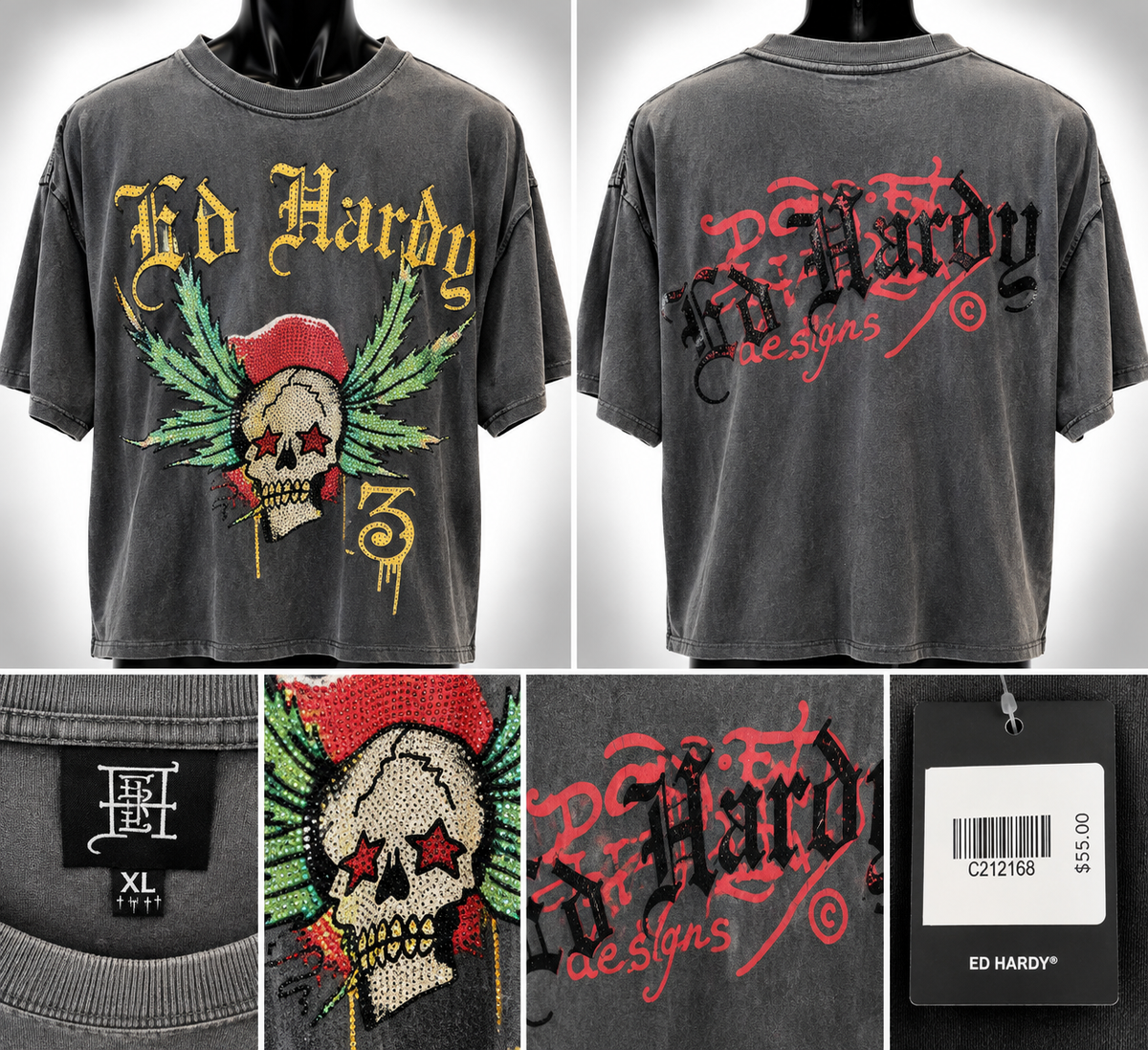 Ed Hardy Skull Plant