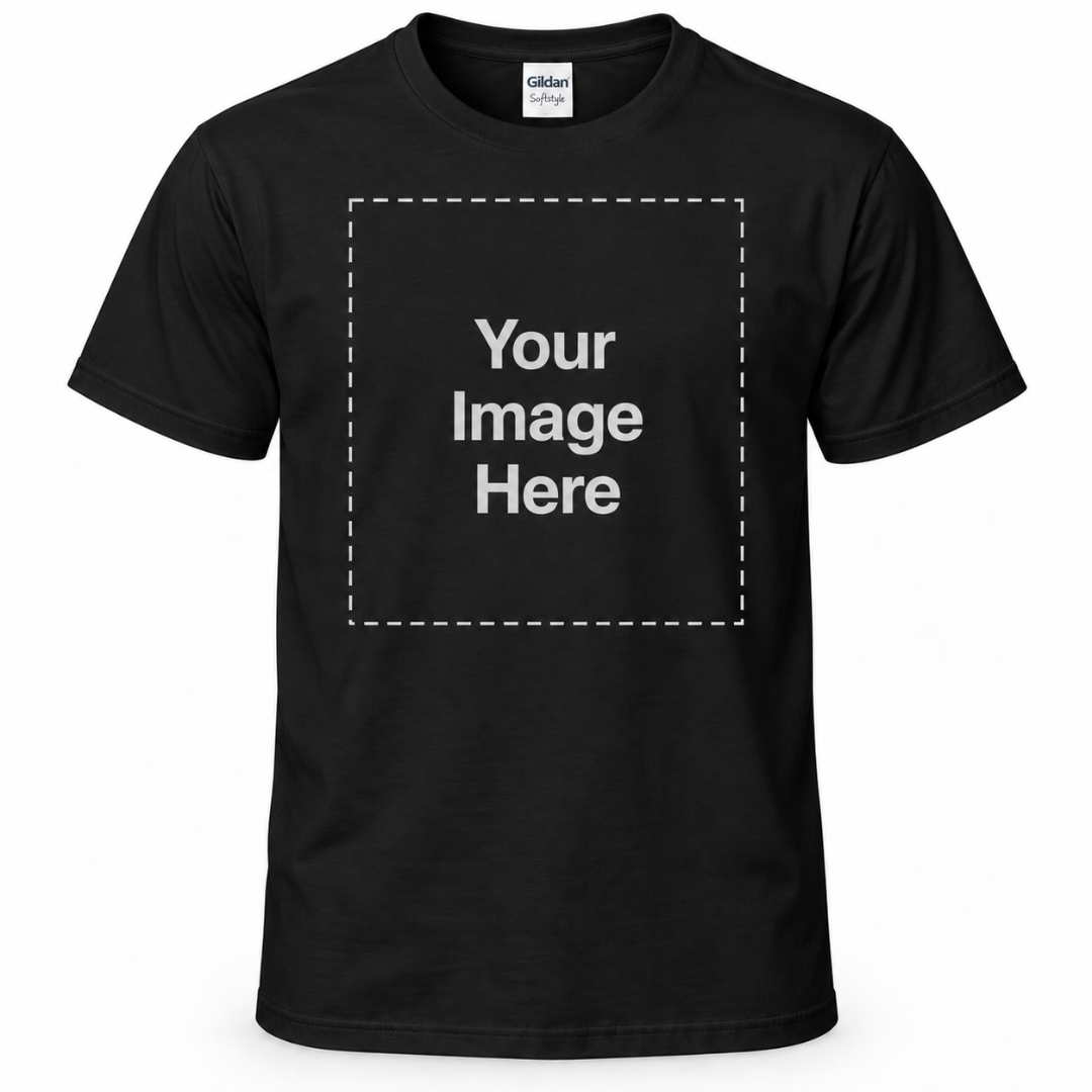 Customizable T-Shirt, Gildan Soft Style - Add your own design!