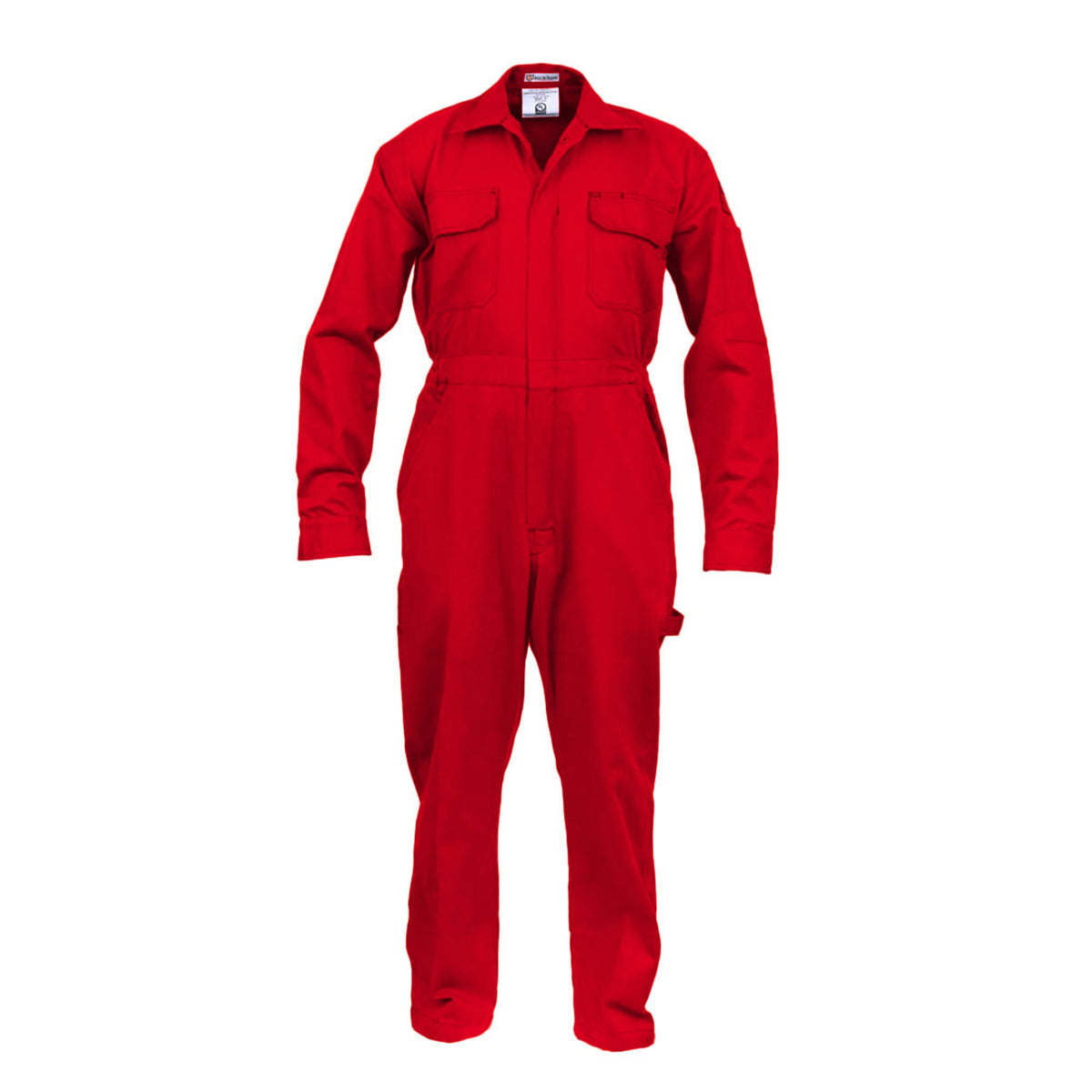 Classic Work Coverall – Red – front view