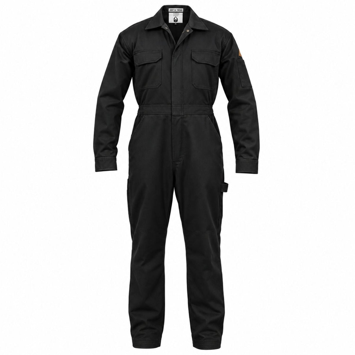 FR Coverall 88/12 – Black – front view