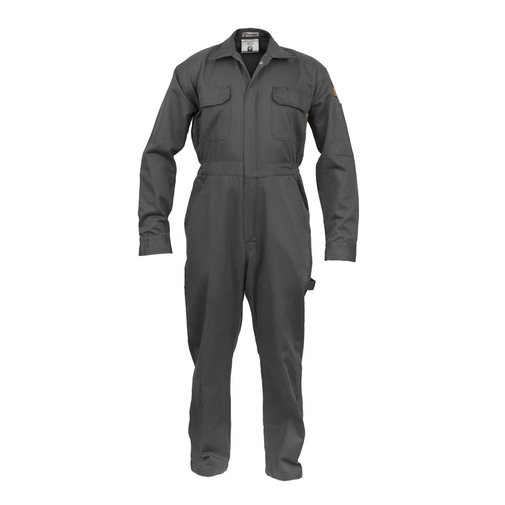 Classic Work Coverall – Dark Gray – front view