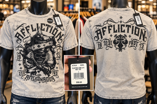 Affliction Gothic Graphic Tee