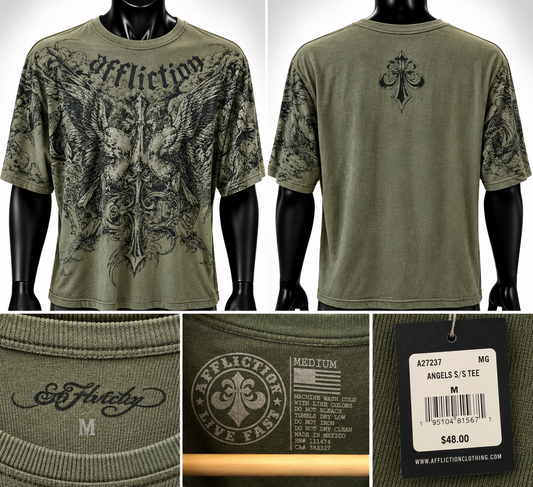 Affliction Angles SS sweater