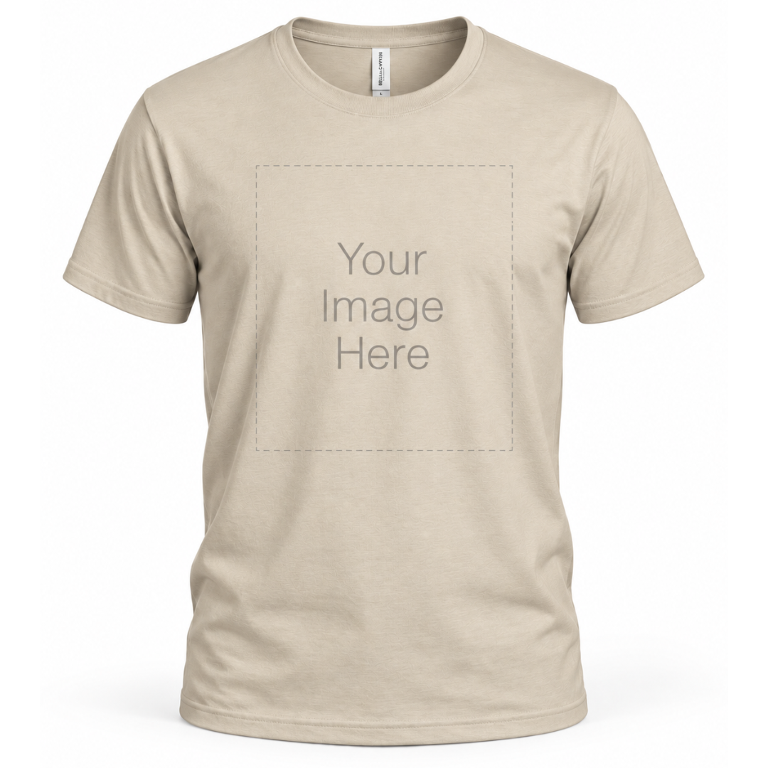 Customizable T-Shirt, Bella+Canvas - Add your own design!