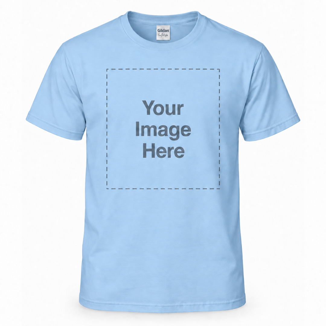 Customizable T-Shirt, Gildan Soft Style - Add your own design!