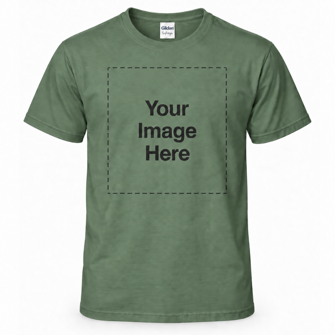 Customizable T-Shirt, Gildan Soft Style - Add your own design!