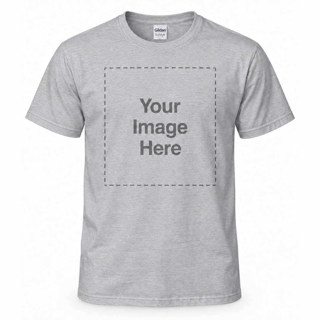 Customizable T-Shirt, Gildan Soft Style - Add your own design!
