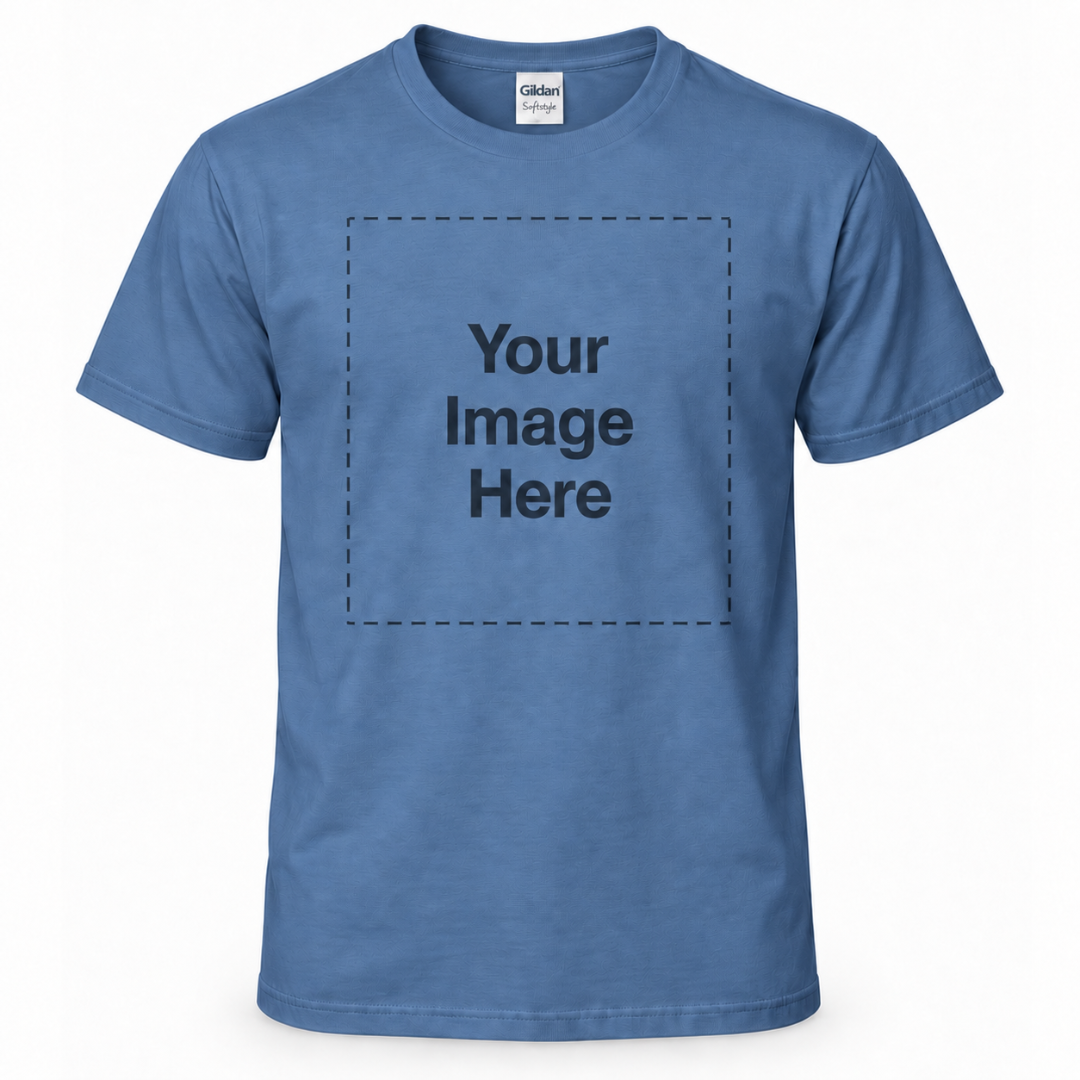 Customizable T-Shirt, Gildan Soft Style - Add your own design!