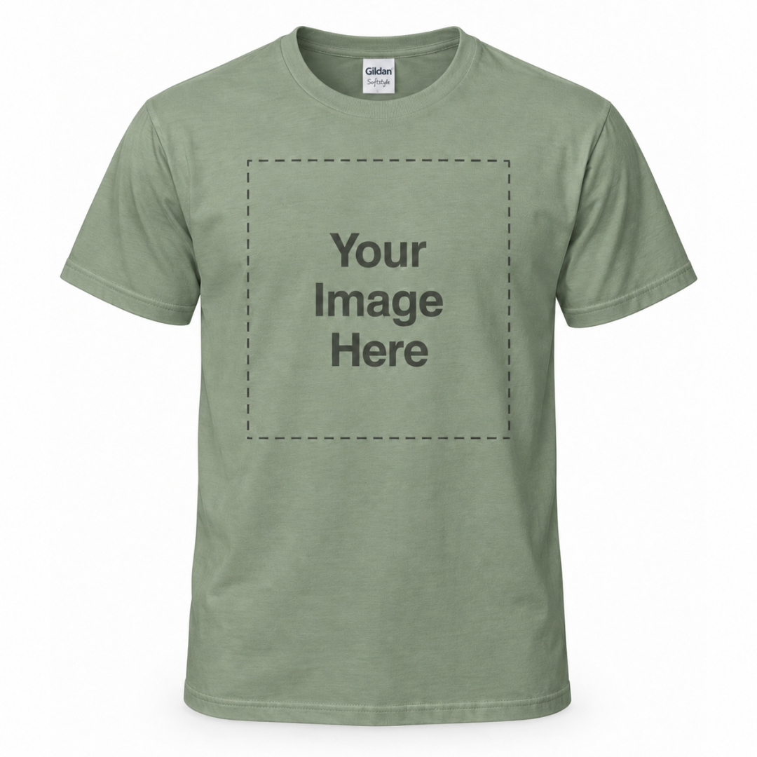 Customizable T-Shirt, Gildan Soft Style - Add your own design!