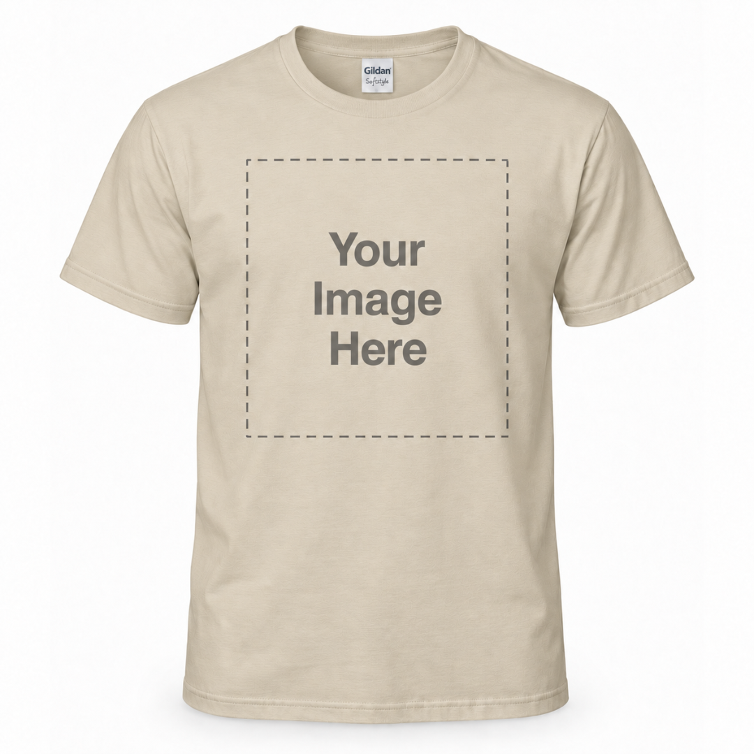 Customizable T-Shirt, Gildan Soft Style - Add your own design!