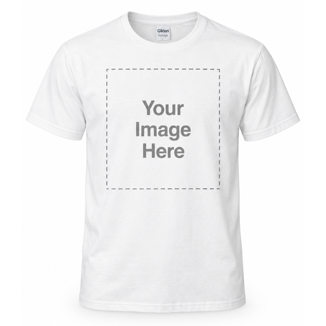 Customizable T-Shirt, Gildan Soft Style - Add your own design!